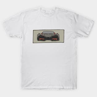 front of a super faster car T-Shirt